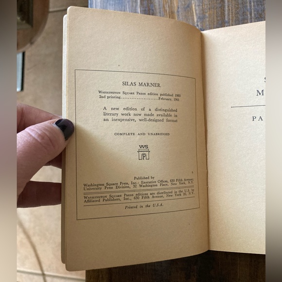 Silas Marner by George Eliot - Complete & Unabridged - Second Printing - 1962 - Picture 12 of 16